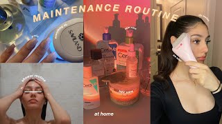 MAINTENANCE ROUTINE  everything at home baddie on a budget etc [upl. by Dyoll]