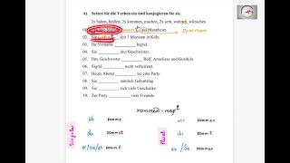 A1 səviyyə Tapşırıq  fellərin şəxsə görə dəyişməsi [upl. by Niletac]