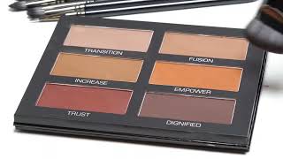 Cozzette Beauty  Universal Contour and Shade amp Sculpt Palettes [upl. by Ammann]