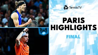 Alexander Zverev vs Ugo Humbert For The Title  Paris 2024 Final Highlights [upl. by Ariuqahs411]