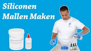 Hoe maak je mallen met Siliconenrubber  Maak zelf elke vorm na  DIY tutorial [upl. by Sears]