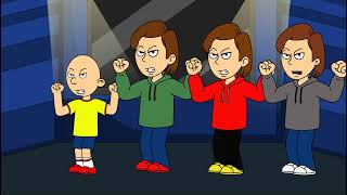 Caillou clones Boris Toris and Coris all 4 gets grounded [upl. by Irahk839]