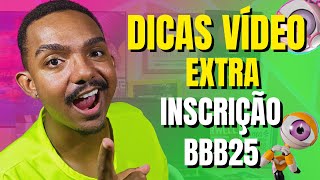 COMO FAZER O VÍDEO EXTRA DE INSCRIÇÃO BBB25 [upl. by Yot]