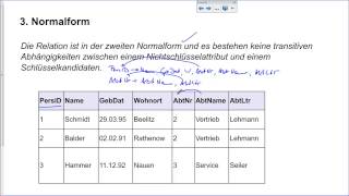 0609 Normalformen 3 Normalform [upl. by Voleta]