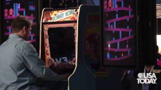 Wiebe takes on Donkey Kong record at E3 [upl. by Anyotal]