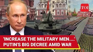 Putins Big War Hint With NATO Russia To Have Huge 24 Million Military Personnel On Pres Order [upl. by Cirek]