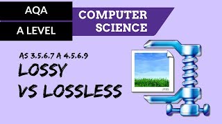 AQA ALevel Lossy vs lossless [upl. by Netsrik]