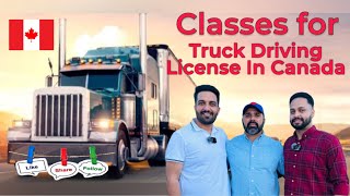 How to get TRUCK LICENSE in Canada [upl. by Nnaytsirk]