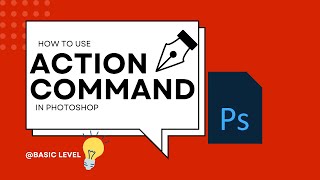 How to use action command in Adobe photoshop  Hindi [upl. by Shewmaker]