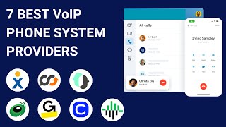 7 Best VoIP Phone System Providers 2024 Small Business International Calls amp More [upl. by Ayle]