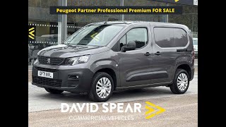 Peugeot Partner Professional Premium FOR SALE [upl. by Figueroa]