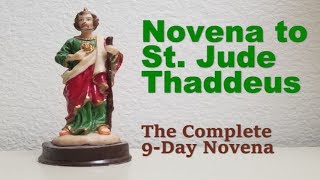 St Jude Thaddeus Novena The Complete 9Day Novena [upl. by Ahseina]