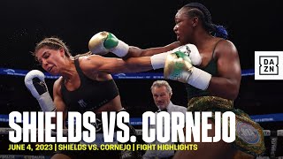 UNDISPUTED 👑  Claressa Shields vs Maricela Cornejo Highlights [upl. by Jeanie99]