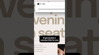 AI Text Editing Shorten Text with One Click  Quick Demo [upl. by Yelnats292]