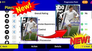 🔥NeW🔥  How to train CHIESA to max level in efootball Best way to train players in efootball 2023 [upl. by Avir]