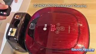 CES 2013  LG HOMBOT Square 30 Robot Vacuum Demonstration  LRV790R Robotic Vacuum Cleaner [upl. by Isia]