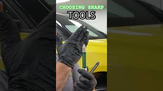 CHOOSING the CORRECT Tool to finish a Dent Repair [upl. by Cooper]