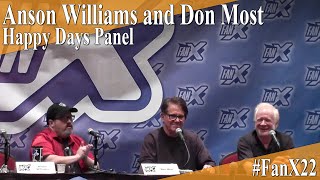 Happy Days  Anson Williams and Don Most  Full PanelQampA  Salt Lake FanX 2022 [upl. by Laved]