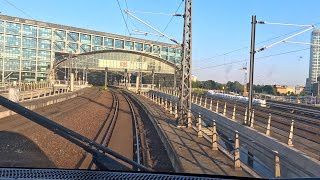 FührerstandsmitfahrtCabview SFS BerlinHannover BR 401 [upl. by Refitsirhc]