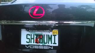 Illuminated ghost lexus emblem [upl. by Dallis191]