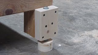 Leveling Feet for Workbench [upl. by Dranrev]