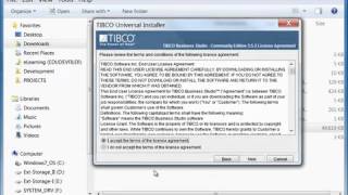 Download and Start TIBCO Business Studio [upl. by Ferren]