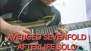 Avenged Sevenfold  Afterlife Solo Cover [upl. by Novy508]