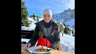 Skiing in Val Gardena  6 days of perfect weather [upl. by Naujak]