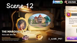 SECRETS  4r THE MARQUESSS TEST  Scene 12  Marquesss Mansion  JUNES JOURNEY [upl. by Tristis]