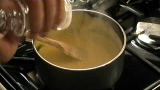 Making a mornay sauce [upl. by Eylrac]