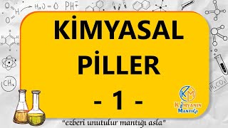 Kimya ve Elektrik  ELEKTROKİMYASAL PİLLER 1  AYT 12 SINIF [upl. by Onairotciv]