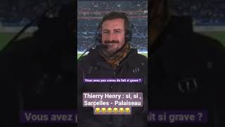 Thierry Henry magique 😂😂 quotSarcelles  Palaiseauquot [upl. by Alil]