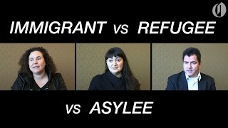 What is the difference between an immigrant refugee and asylee [upl. by Eeraj]