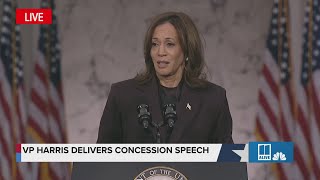 Election 2024 live updates Harris addresses supporters after Trumps victory  usaelection2024 [upl. by Bahe882]