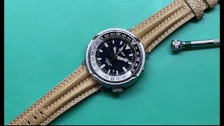 For GT Seiko 6R1501W0 Landmaster restoration  full disassembly timegrapher numbers recap [upl. by Norel155]