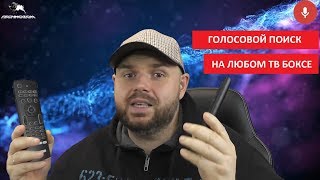 Как настроить ГОЛОСОВОЙ ПОИСК с голосовым пультом на ЛЮБОМ СМАРТ ТВ БОКС [upl. by Aierdna]