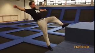 Trampolin Tutorial  Tricks für Beginner [upl. by Annot]