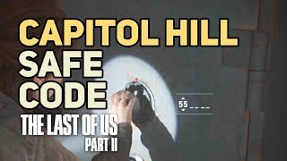 Capitol Hill Safe Code Combination The Last of Us 2 [upl. by Annunciata998]