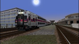 Railworks MBTA KEOLIS 1510 Worcester  Boston [upl. by Ligetti]