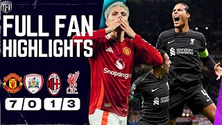 UNITED 7UP Man Utd 70 Barnsley Highlights Liverpool CLASS AC Milan 13 Liverpool Highlights [upl. by Anig]