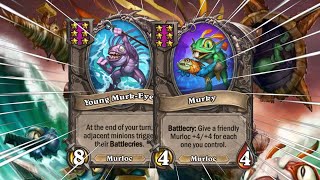 OG MURKEYE amp MURKY COMBO  Hearthstone Battlegrounds [upl. by Gianni]