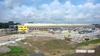 Smithfield Foods  Greenfield IN  Time Lapse Construction Video  DesignedBuilt By Tippmann Group [upl. by Jandy]