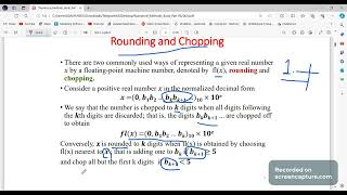 Numerical Method chp1 p1 [upl. by Elayne921]