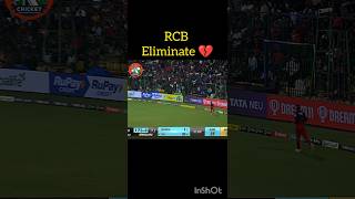 RCB HEART BROKEN SAD STATUS 💔  IPL EDIT STATUS  shorts ipl viral [upl. by Acsicnarf]