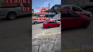 observacionesdiarias choque coatzacoalcos veracruz mexico motolife motovlog parati [upl. by Cattan]