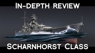 Scharnhorst beautiful German battleship  Indepth Review [upl. by Ave566]