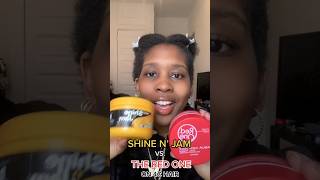 SHINE N’ JAM 🍯 VS THE RED ONE 🍉 ON 4C NATURAL HAIR 👩🏾‍🦱 PART 1 TIFFANI D [upl. by Effy]