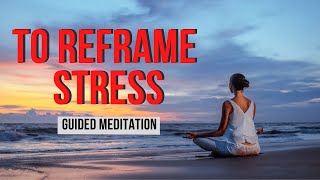 Meditation to Reframe Stress  Guided Meditation  5 Minute Guided Meditation  Miracle Morning [upl. by Anneirda106]