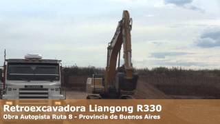 Retroexcavadora Liangong R330 30Tn en Acción [upl. by Hsur]