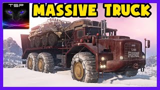 SnowRunner  ARNIE S100 Berliet 700 Unstoppable super massive 6x6 Truck  extreme offroading [upl. by Renat]